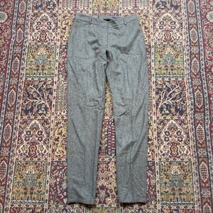 Pendleton The Portland Collection Mens Grey Virgin Wool Silk Tweed Trousers M